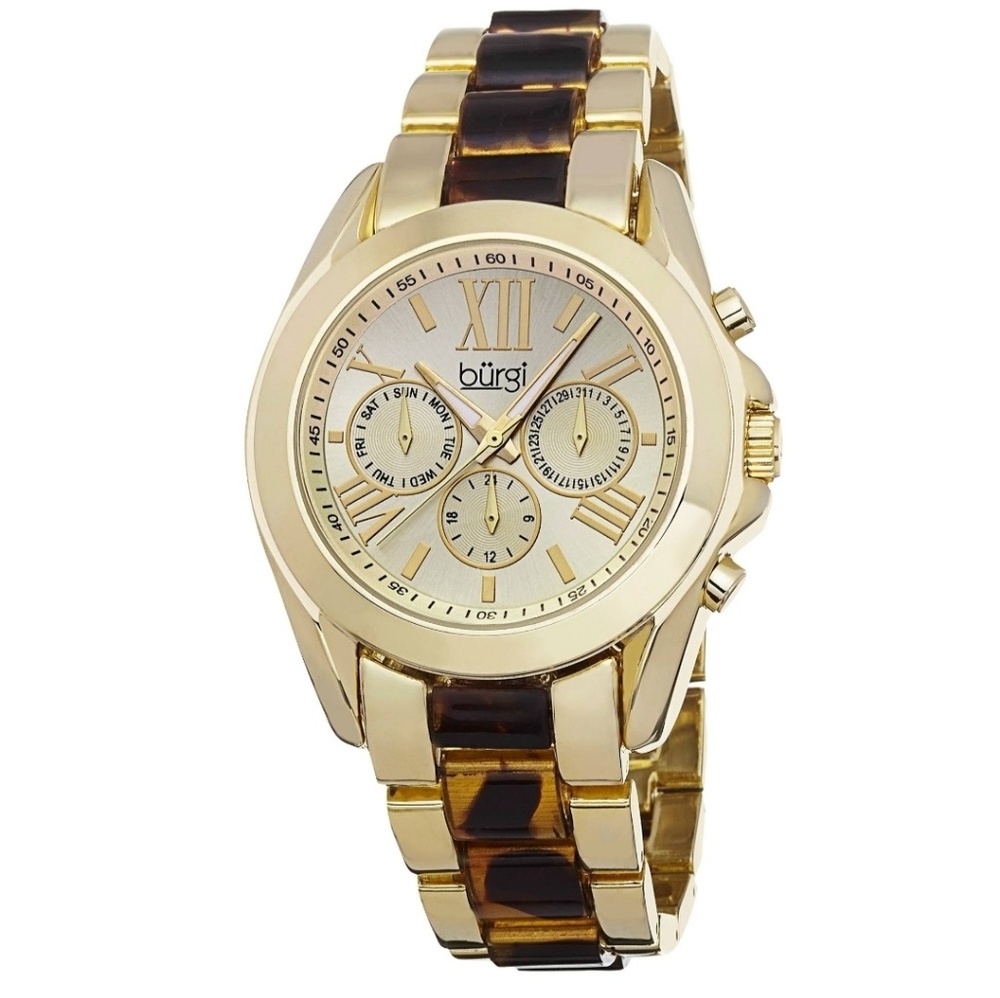 Burgi Women's Watch (Gold)